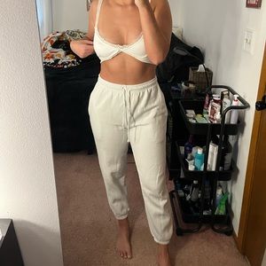 White Sweatpants